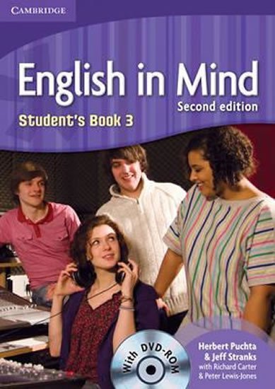 Levně English in Mind Level 3 Students Book with DVD-ROM - Herbert Puchta