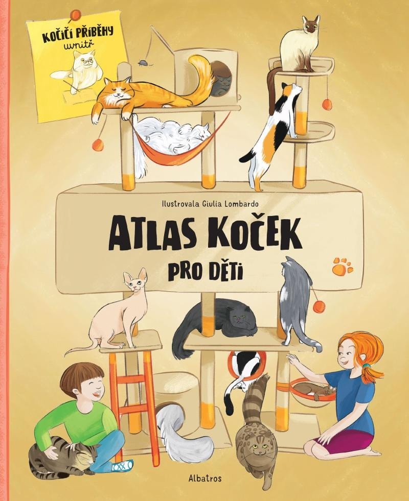 Levně Atlas koček pro děti - Jana Sedláčková