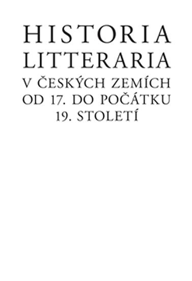 Historia litteraria v českých zemích od 17. do počátku 19. století - Josef Förster