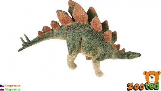 Levně Stegosaurus zooted plast 17cm v sáčku