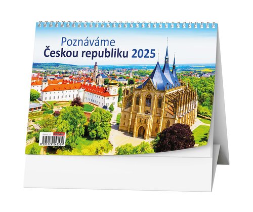 Levně Poznáváme Českou republiku 2025 - stolní kalendář