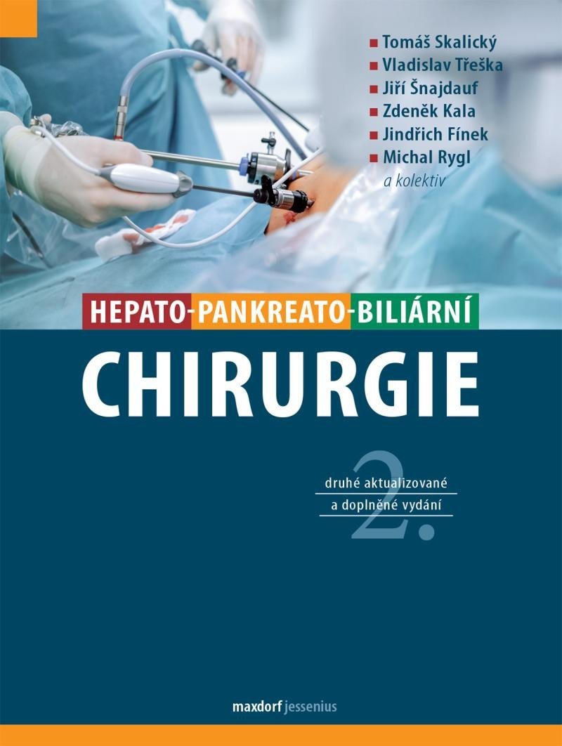 Hepato-pankreato-biliární chirurgie, 2. vydání - Jindřich Fínek