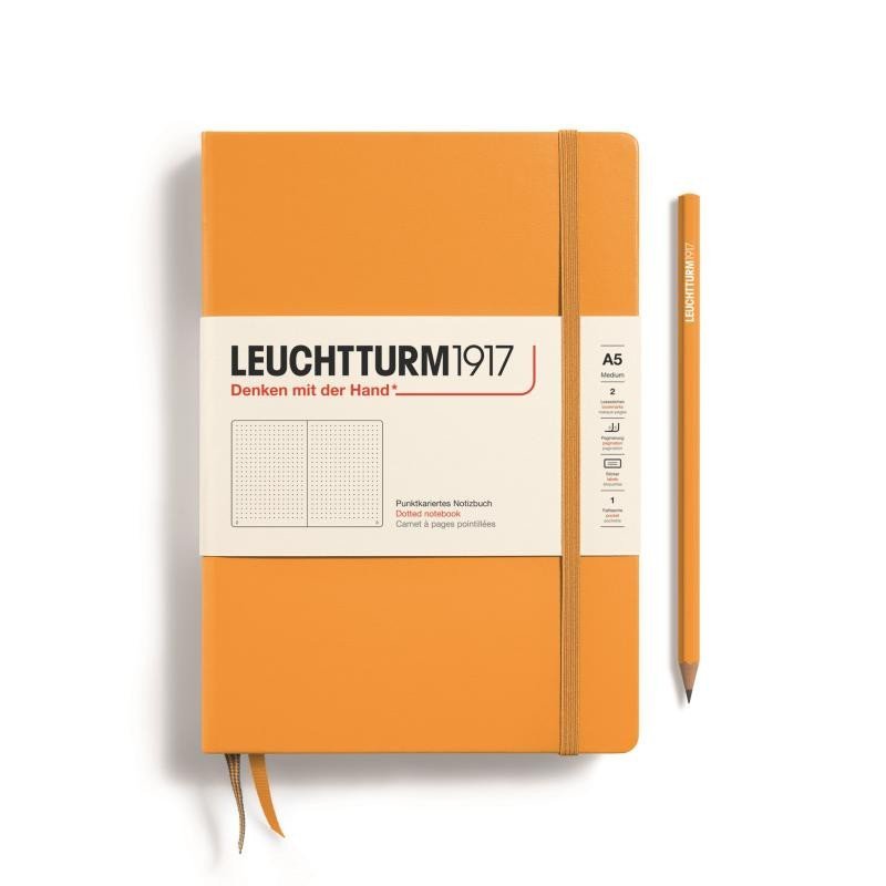 Levně Leuchtturm1917 Zápisník Rising Sun Medium A5 tečkovaný