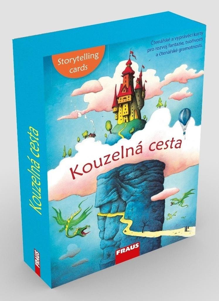 Levně Kouzelná cesta - Čtenářské a vyprávěcí karty pro rozvoj fantazie, tvořivosti a čtenářské gramotnosti - Petra Bubeníčková