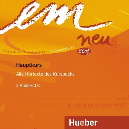 Levně em neu Hauptkurs 2008: 2 CDs, Hörtexte und Aussprachetraining - Michaela Perlmann-Balme