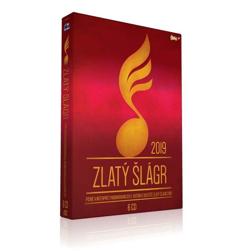 Levně Zlatý Šlágr 2019 - Nominace - 6 CD