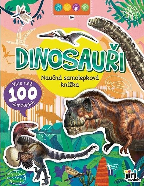 Levně Naučná samolepková knížka Dinosauři