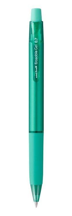 Levně UNI Gumovací pero stiskací - zelené