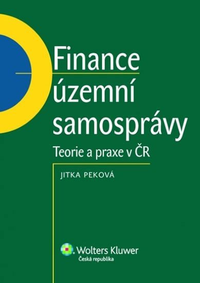 Levně Finance územní samosprávy - Jitka Peková