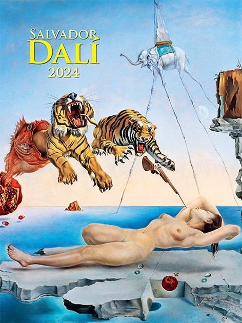 Levně Kalendář 2024 Salvador Dalí, nástěnný