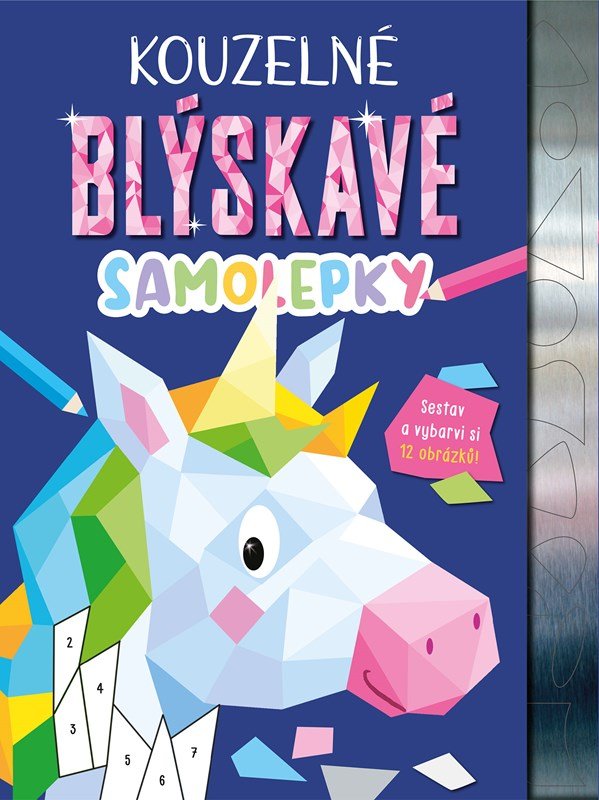 Levně Kouzelné blýskavé samolepky - Claire Mowat