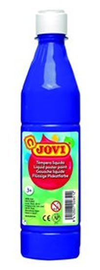 Levně JOVI temperová barva 500ml v lahvi tmavě modrá