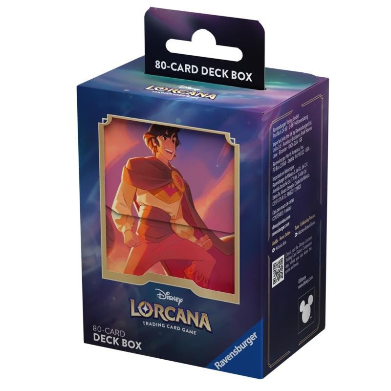 Levně Disney Lorcana: Shimmering Skies - Deck Box Aladdin