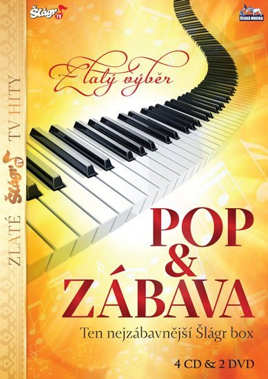 Levně Šlágr hit - Pop a zábava - 4 CD + 2 DVD