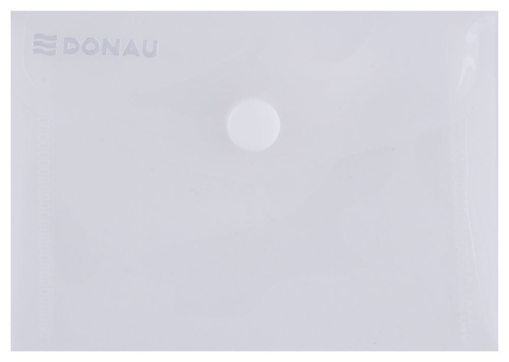 Levně DONAU obálka s drukem průhledná, A7, PP, transparentní - 10ks