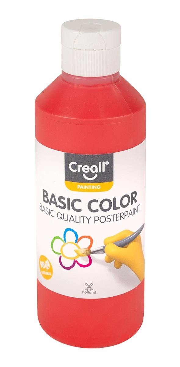Levně Creall Temperová barva - světle červená 250 ml