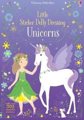 Levně Little Sticker Dolly Dressing Unicorns - Fiona Watt