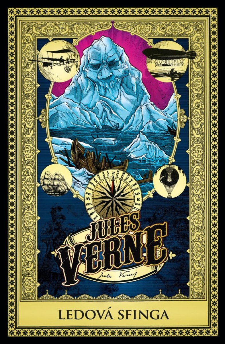 Levně Ledová sfinga, 1. vydání - Jules Verne