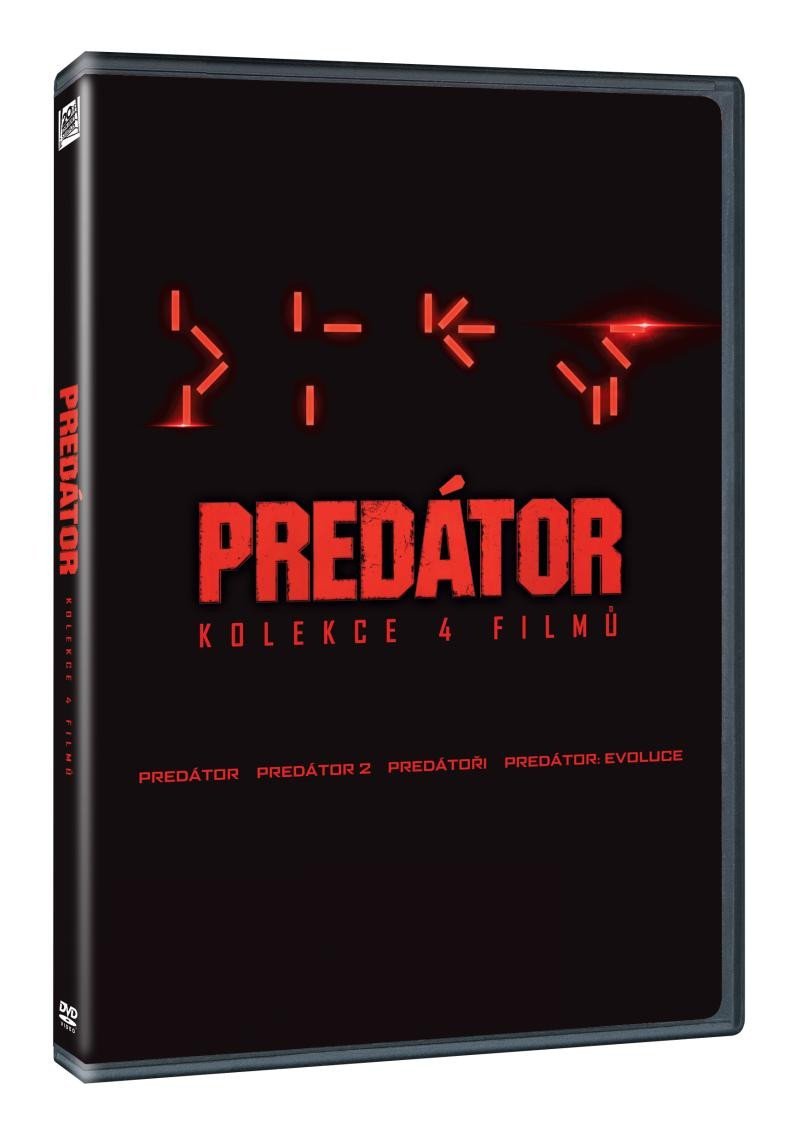 Predátor kolekce 1.-4. 4DVD