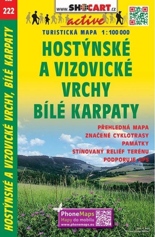 Levně SC 222 Hostýnské a Vizovické vrchy, Bílé Karpaty 1:100 000