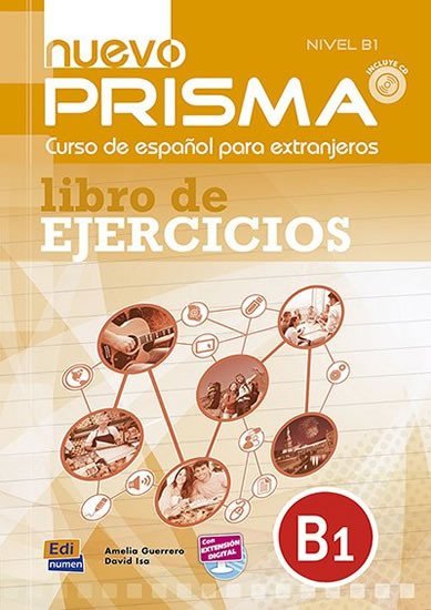 Levně Prisma B1 Nuevo - Libro de ejercicios + CD - Guerrero, Amelia; Isa, David