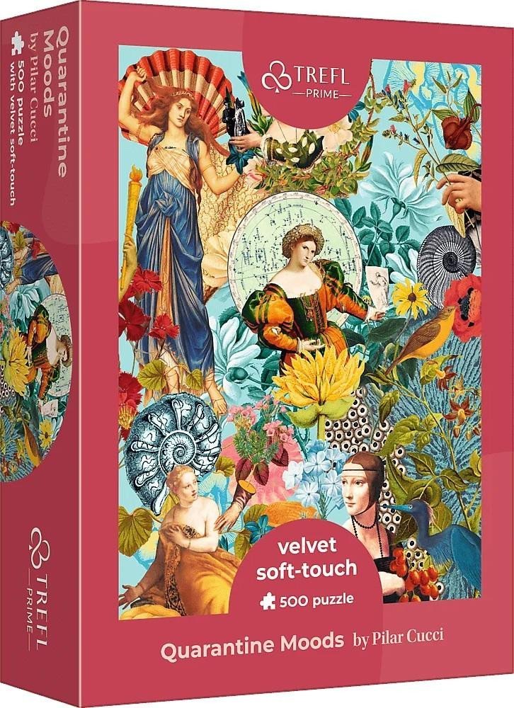 Levně Puzzle Velvet Soft Touch: Nálady v karanténě 500 dílků