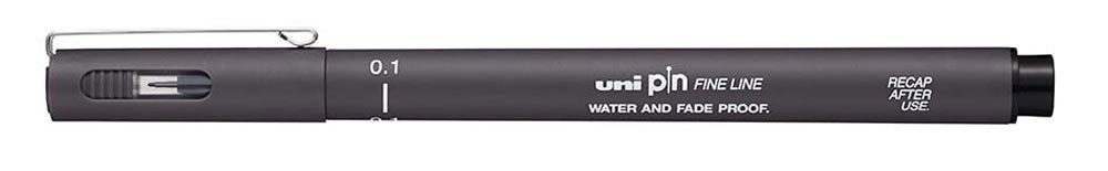 Levně UNI voděodolný liner - tmavě šedý 0,1 mm