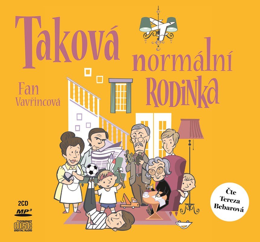 Levně Taková normální rodinka (audiokniha) - Fan Vavřincová