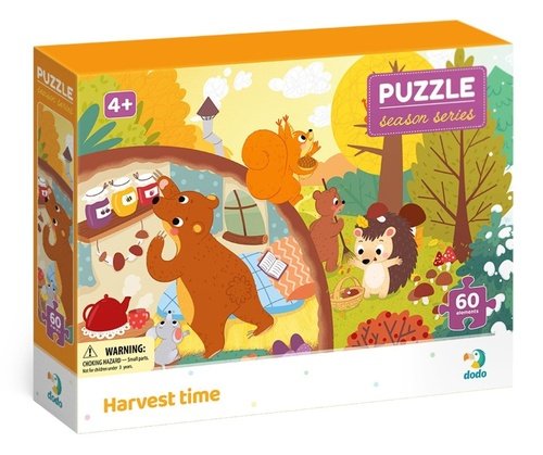 Levně Dodo Puzzle roční období - Čas sklizně 60 dílků