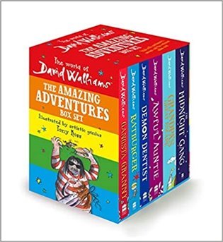 Levně The World of David Walliams: The Amazing Adventures Box Set - David Walliams