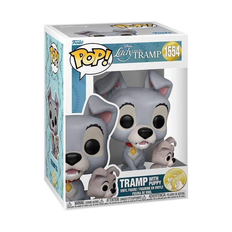 Levně Funko POP Disney: Lady and the Tramp - Tramp with Puppy #1554