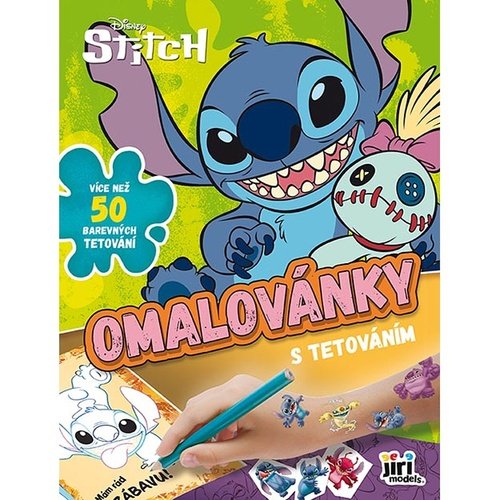 Levně Omalovánky s tetováním Lilo &amp; Stitch