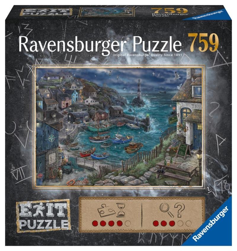 Levně Ravensburger Exit Puzzle Maják u přístavu 759 dílků