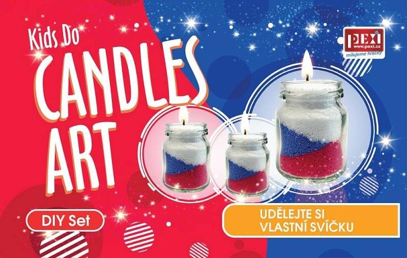 Levně PEXI CANDLES ART - Pískové svíčky - České