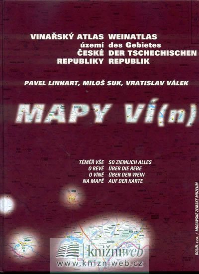 Levně Mapy ví(n) - Vinařský atlas - Pavel Linhart