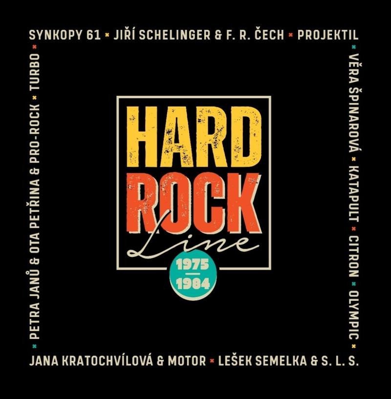 Hard Rock Line 1975-1984 - LP - Various Artists