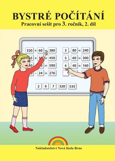 Levně Bystré počítání pro 3. ročník 2.díl – pracovní sešit k učebnici Matematika - Zdena Rosecká