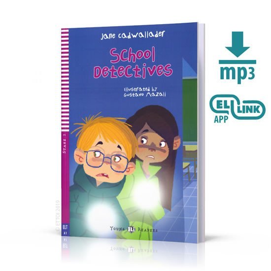 Levně Young ELI Readers 2/A1: School Detectives + Downloadable Multimedia - Jane Cadwallader