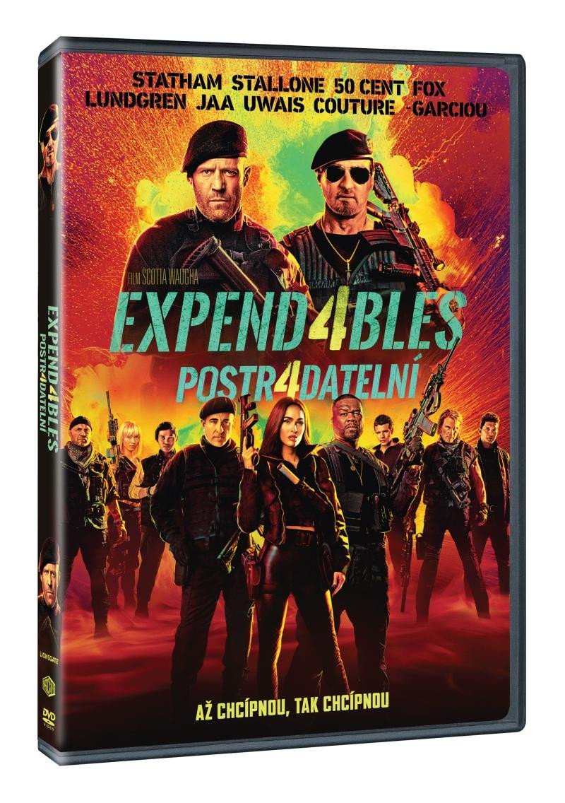 Levně Expend4bles: Postr4datelní DVD