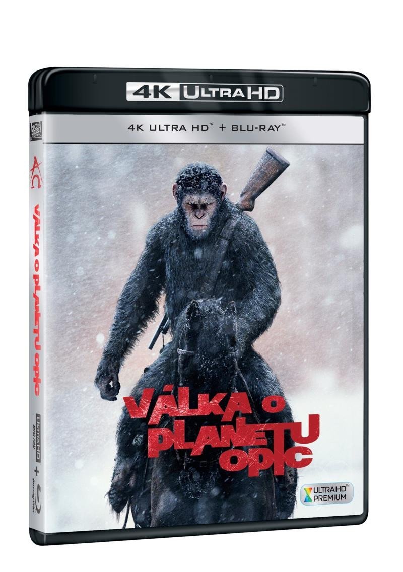 Levně Válka o planetu opic 2BD (UHD+BD)