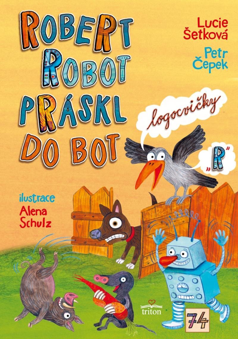 Levně Robert robot práskl do bot - Lucie Šetková