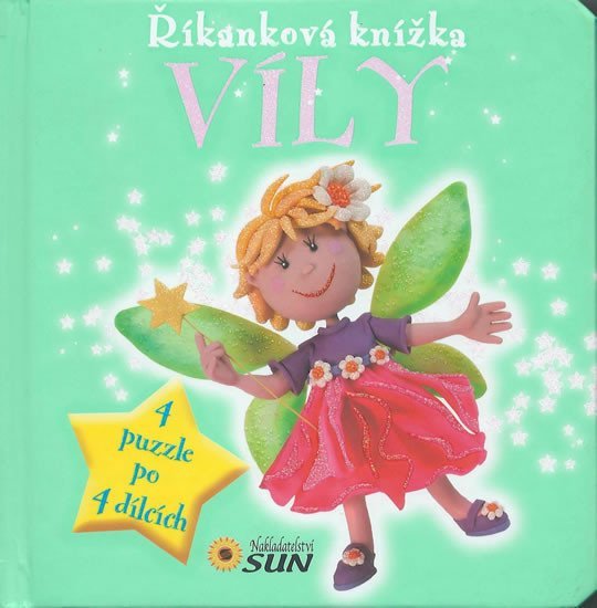 Levně Víly - Říkanková puzzle kniha