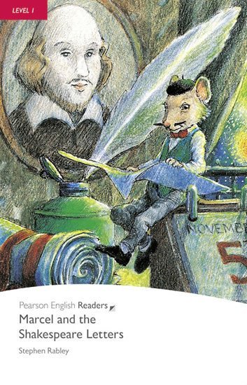 PER | Level 1: Marcel and the Shakespeare Letters Bk/CD Pack - Stephen Rabley