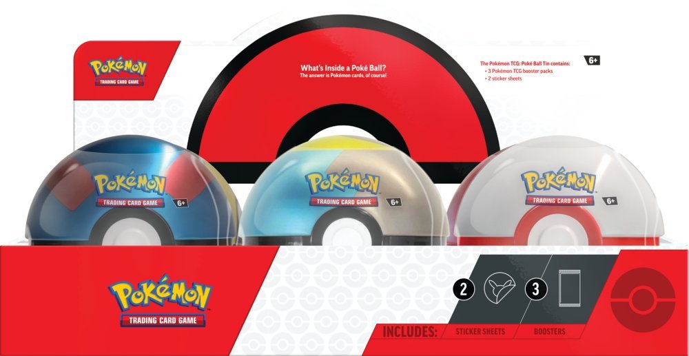 Levně Pokémon TCG: Poké Ball Tin (Q4 2024)