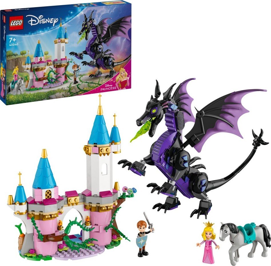 Levně LEGO® Disney Princess™ 43240 Zloba v dračí podobě - LEGO® Disney™