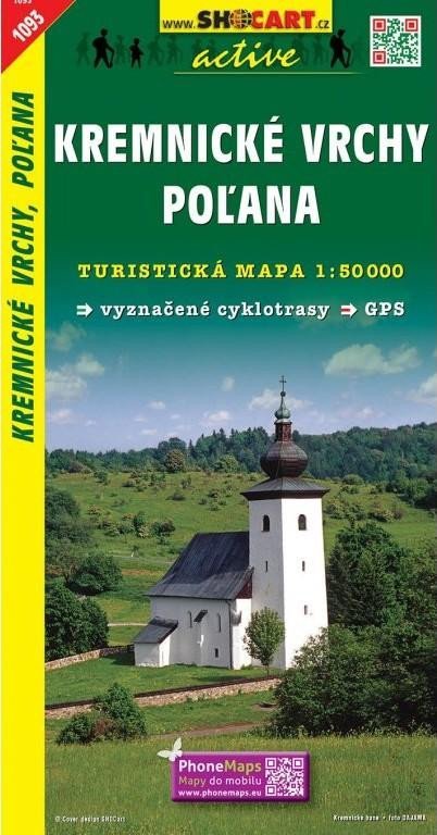 Levně SC 1093 Kremnické vrchy, Poľana 1:50 000