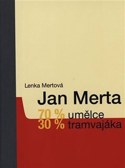 Levně Jan Merta - 70 % umělce, 30 % tramvajáka - Lenka Mertová