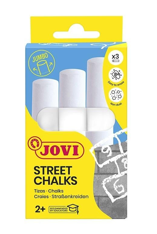 Product detail of JOVI chodníkové křídy jumbo - 3ks bílé