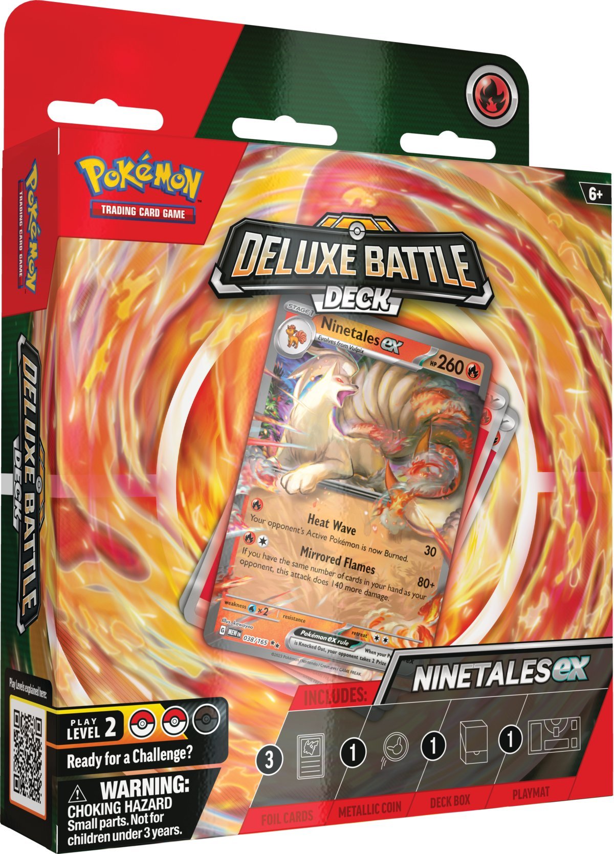 Levně Pokémon TCG: Deluxe Battle Deck - Ninetales ex &amp; Zapdos ex