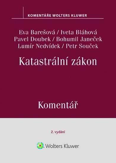 Levně Katastrální zákon (č. 256/2013 Sb.). Komentář - Eva Barešová
